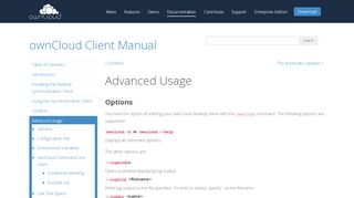 
                            3. Advanced Usage — ownCloud Client Manual 2.5.2 documentation