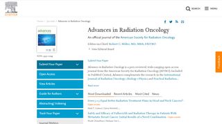 
                            6. Advances in Radiation Oncology - Journal - Elsevier