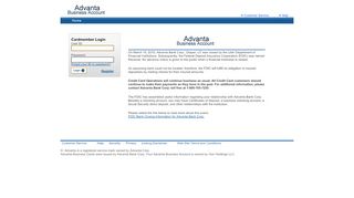 
                            7. Advanta Business Account