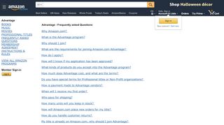 
                            2. Advantage - FAQ - Amazon.com