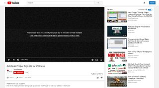 
                            6. AdvCash Proper Sign Up for VCC use - YouTube