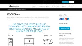 
                            6. Advent DMS - Powered by DealerSocket