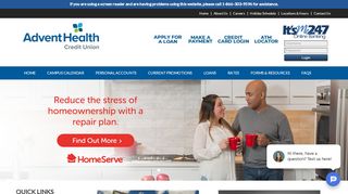 
                            5. AdventHealth Credit Union