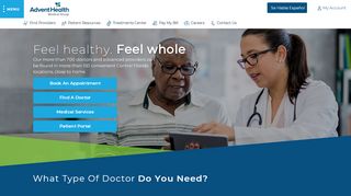 
                            8. AdventHealth Medical Group| A leader in whole-person care