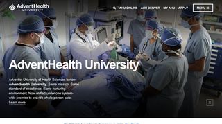 
                            1. AdventHealth University | AHU