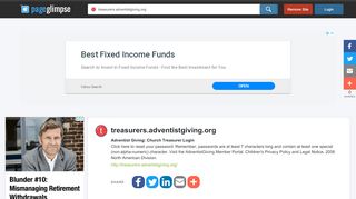 
                            7. Adventist Giving: Church Treasurer Login | treasurers ...