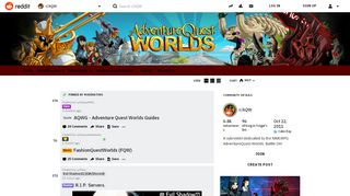 
                            9. AdventureQuest Worlds • r/AQW - reddit