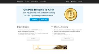 
                            1. Advercoins | Get Paid Bitcoins To Click