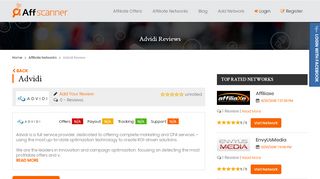 
                            4. Advidi Reviews | Affiliate Network Reviews | Affscanner