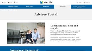 
                            3. Adviser Portal - MetLife Australia