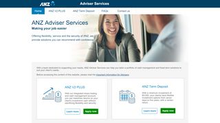 
                            2. Adviser Services | ANZ