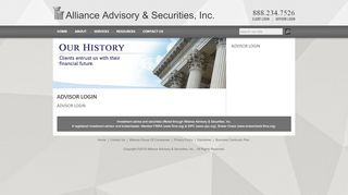 
                            5. advisor login - Alliance Advisory & Securities, Inc.