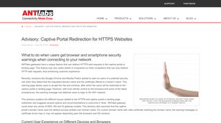 
                            4. Advisory: Captive Portal Redirection for HTTPS Websites - ANTlabs