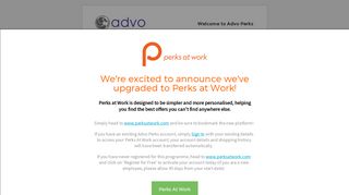 
                            2. Advo Perks: Sign In