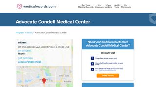 
                            5. Advocate Condell Medical Center | MedicalRecords.com