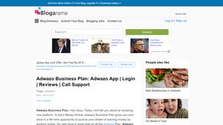 
                            6. Adwazo Business Plan: Adwazo App | Login | Reviews | Call ...