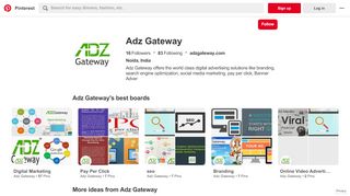 
                            3. Adz Gateway (adzgateway) on Pinterest