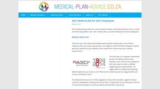 
                            6. AECI Medical Aid for AECI Employees - Medical …