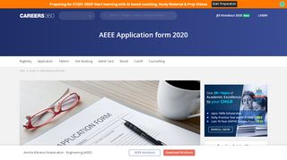 
                            6. AEEE Application Form 2019 (Released), Registration – Apply online ...