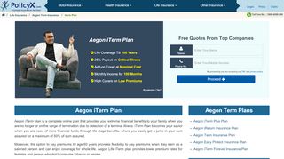 
                            7. Aegon Life iTerm Plan - Compare Benefits & Reviews