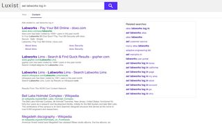 
                            5. ael labworks log in - Luxist - Content Results