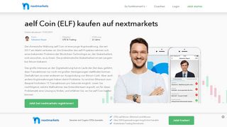 
                            3. aelf Coin kaufen » ELF Preis, Chart & Kurs | nextmarkets