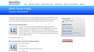 
                            4. AEM Forms FAQs | AEM Forms Frequently Asked Questions