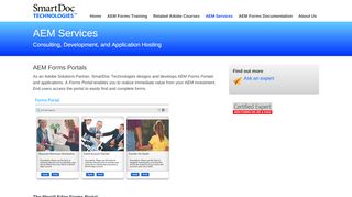 
                            3. AEM Forms Portals | AEM Services | Adobe Experience Manager