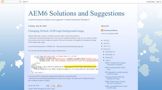 
                            5. AEM6 Solutions and Suggestions: Changing Default AEM login ...