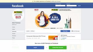 
                            7. AEO Pakistan - Services | Facebook