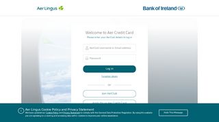 
                            4. Aer Credit Card - Aer Lingus