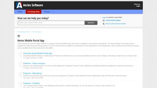 
                            6. Aeries Mobile Portal App : Aeries Software