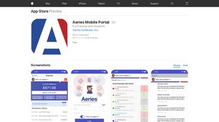 
                            4. Aeries Mobile Portal on the App Store