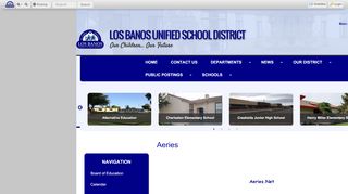 
                            2. Aeries • Page - Los Banos Unified School District