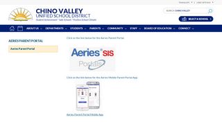 
                            5. Aeries Parent Portal - Chino Valley Unified School District