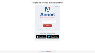 
                            7. Aeries Parent Portal - Riverside Unified School District