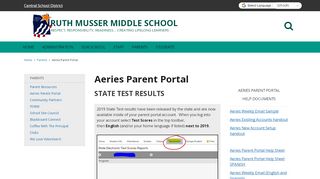 
                            4. Aeries Parent Portal - Ruth Musser Middle School - School Loop