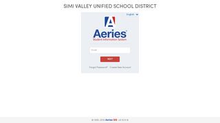 
                            11. Aeries Parent Portal - Simi Valley Unified School District