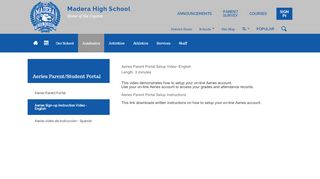 
                            10. Aeries Parent/Student Portal / Aeries Sign-up …