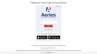 
                            7. Aeries: Portals - Fallbrook Union High School District