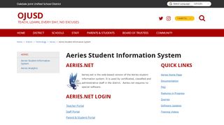 
                            5. Aeries Student Information System