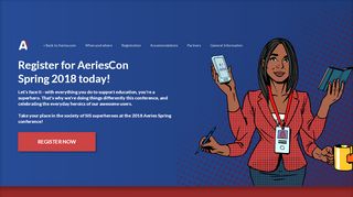 
                            4. AeriesCon | Conference registration portal