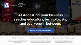 
                            5. AeriesCon Vendor Registration Portal