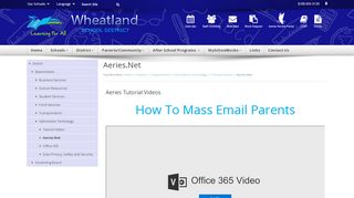 
                            6. Aeries.Net - Wheatland School District