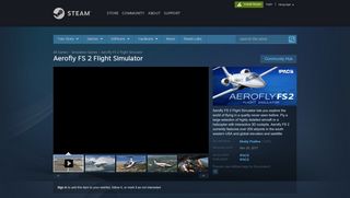 
                            3. Aerofly FS 2 Flight Simulator on Steam