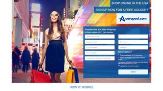 
                            2. Aeropost Brings it to You. Register now and start shopping ...