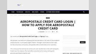 
                            5. Aeropostale Credit Card Login | how to apply for ...