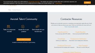 
                            2. Aerotek Contractor Resources | Aerotek - Aerotek.com