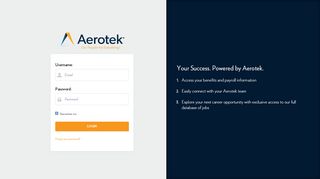 
                            3. Aerotek Login Page - Salesforce.com