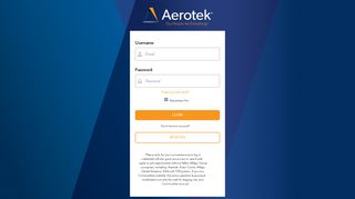 
                            5. Aerotek Login Page